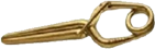 Титановая временная клипса по YASARGIL Rebstock золотого цвета, размера мини